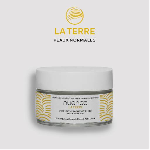 La Terre Crème Visage Vitalité Peaux Normales 50ml